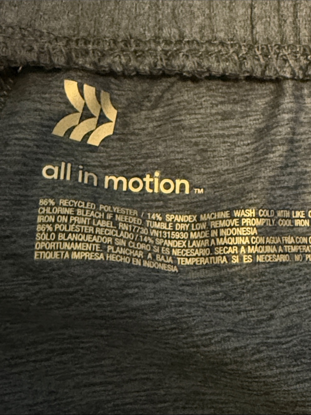 Women's Soft Stretch Mid-Rise
Joggers - All in Motion™ Heathered
Blue 1X - Picture 15 of 15